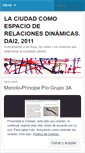 Mobile Screenshot of movilidadurbana2011.wordpress.com