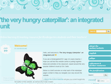 Tablet Screenshot of hungrycaterpillarkindergarten.wordpress.com
