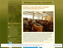 Tablet Screenshot of hlacademy.wordpress.com