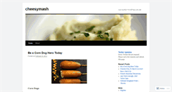 Desktop Screenshot of cheesymash.wordpress.com