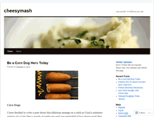 Tablet Screenshot of cheesymash.wordpress.com