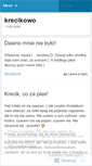 Mobile Screenshot of krecikowo.wordpress.com