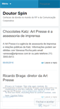 Mobile Screenshot of doutorspin.wordpress.com