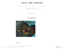 Tablet Screenshot of lovethephotography.wordpress.com
