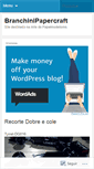 Mobile Screenshot of branchini.wordpress.com