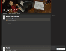Tablet Screenshot of kuklalar.wordpress.com