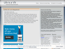 Tablet Screenshot of lifeisavn.wordpress.com