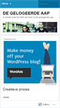 Mobile Screenshot of degelogeerdeaap.wordpress.com