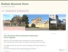 Tablet Screenshot of mallalamuseumnews.wordpress.com