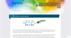 Desktop Screenshot of akmmiles.wordpress.com