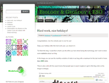 Tablet Screenshot of bio4esobil2010.wordpress.com
