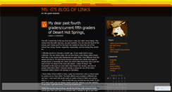 Desktop Screenshot of msgoodwin.wordpress.com