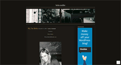 Desktop Screenshot of britamuller.wordpress.com