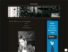 Tablet Screenshot of britamuller.wordpress.com