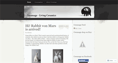 Desktop Screenshot of ceramage.wordpress.com