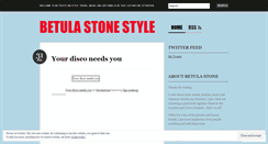 Desktop Screenshot of betulastone.wordpress.com