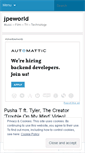 Mobile Screenshot of jpeworld.wordpress.com