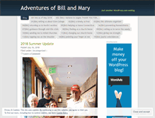 Tablet Screenshot of marybill.wordpress.com