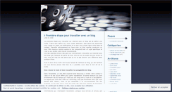 Desktop Screenshot of letravailadomicile.wordpress.com