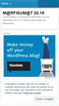 Mobile Screenshot of marfisumatico.wordpress.com