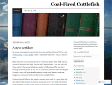 Tablet Screenshot of coalfiredcuttlefish.wordpress.com