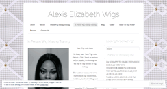 Desktop Screenshot of glamgoddesswigs.wordpress.com