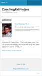 Mobile Screenshot of c4ministers.wordpress.com