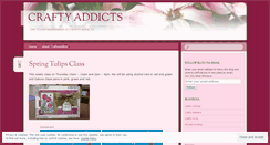 Desktop Screenshot of craftyaddict.wordpress.com