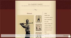 Desktop Screenshot of lacannevigny.wordpress.com