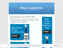 Tablet Screenshot of elbisemodelleriniz.wordpress.com