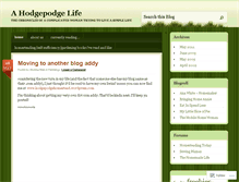 Tablet Screenshot of ahodgepodgelife.wordpress.com