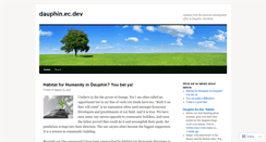 Desktop Screenshot of dauphinecdev.wordpress.com