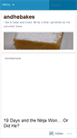 Mobile Screenshot of andhebakes.wordpress.com