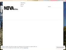 Tablet Screenshot of novafestivalblog.wordpress.com