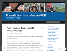 Tablet Screenshot of ncgei.wordpress.com