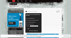 Desktop Screenshot of foxiam.wordpress.com