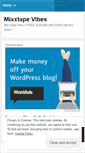 Mobile Screenshot of mixxtapevibes.wordpress.com