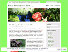 Tablet Screenshot of partyknowitalls.wordpress.com
