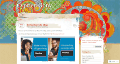 Desktop Screenshot of cypriengony.wordpress.com