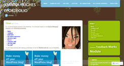 Desktop Screenshot of joannahughes.wordpress.com