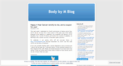 Desktop Screenshot of bodybym.wordpress.com