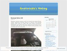 Tablet Screenshot of ibrahimlubis.wordpress.com
