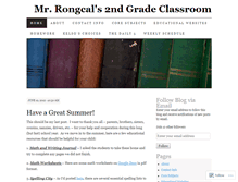 Tablet Screenshot of classroom2c.wordpress.com