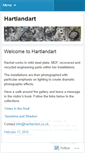 Mobile Screenshot of hartlandart.wordpress.com