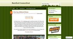 Desktop Screenshot of barefootconnecticut.wordpress.com