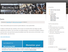 Tablet Screenshot of blogbaldeacao.wordpress.com