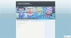 Desktop Screenshot of candsacwwblog.wordpress.com