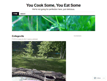 Tablet Screenshot of cooksomeeatsome.wordpress.com