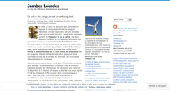 Desktop Screenshot of jambeslourdes.wordpress.com