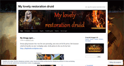 Desktop Screenshot of lovelydruid.wordpress.com